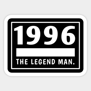 1996 birthday Sticker